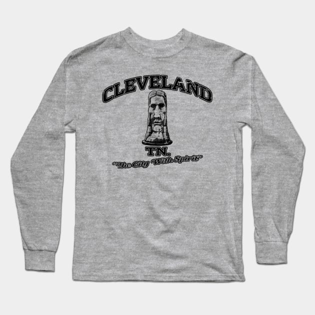 Cleveland Tennessee - Spirit Long Sleeve T-Shirt by BigOrangeShirtShop